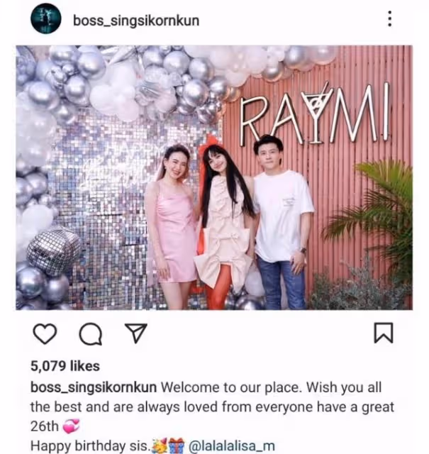和LISA是至親好友!人生開掛組Nichkhun親妹妹控訴前夫家暴