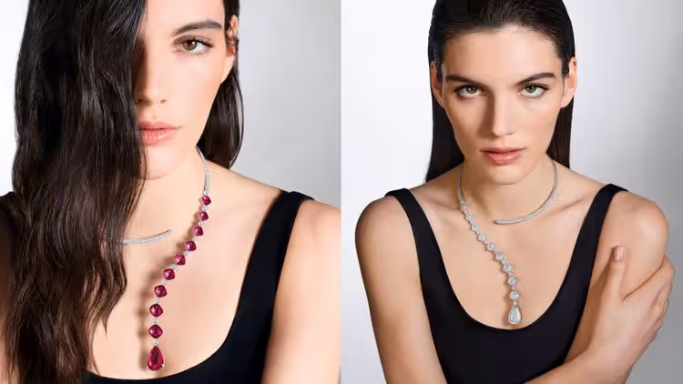 BOUCHERON問號項鍊有「雙面」新意　正著戴、反著戴都很美