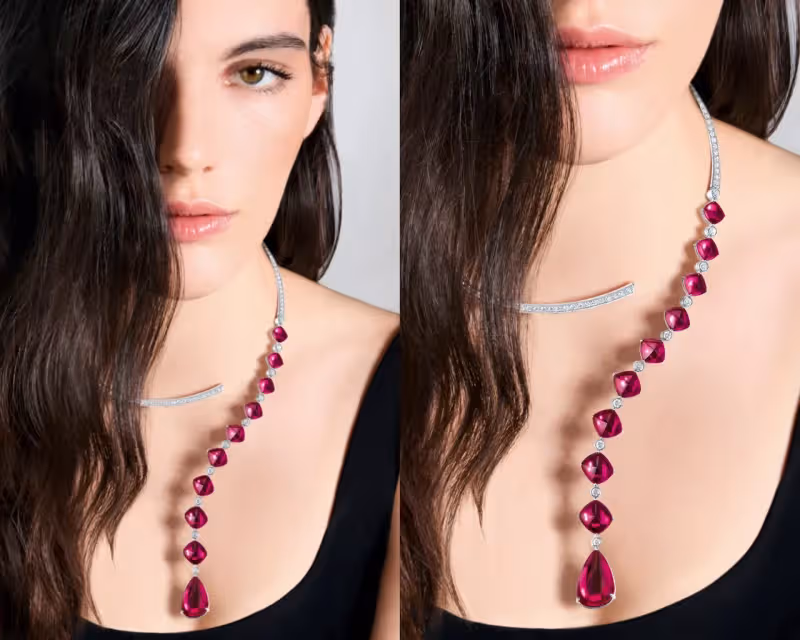 BOUCHERON問號項鍊有「雙面」新意　正著戴、反著戴都很美