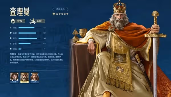 《世界啟元》查理曼強力配隊推薦