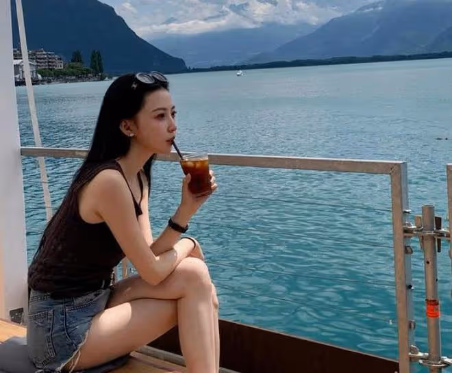 潘瑋柏和宣雲日內瓦度假,結婚4年不要孩子,情侶照顯恩愛