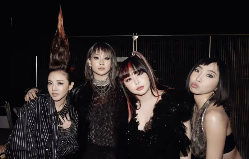 韓國女團2NE1時隔十年官宣演唱會，曾演唱《我最紅》等知名歌曲