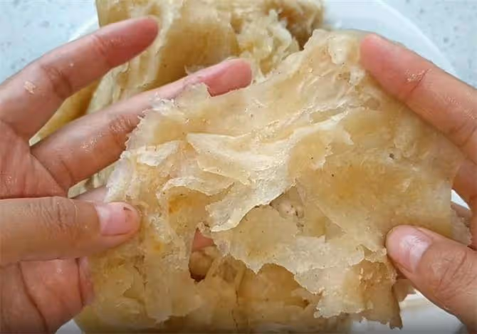 麻醬手撕餅,一碗麵粉,半碗芝麻醬,柔軟層次豐富,30秒出鍋一張