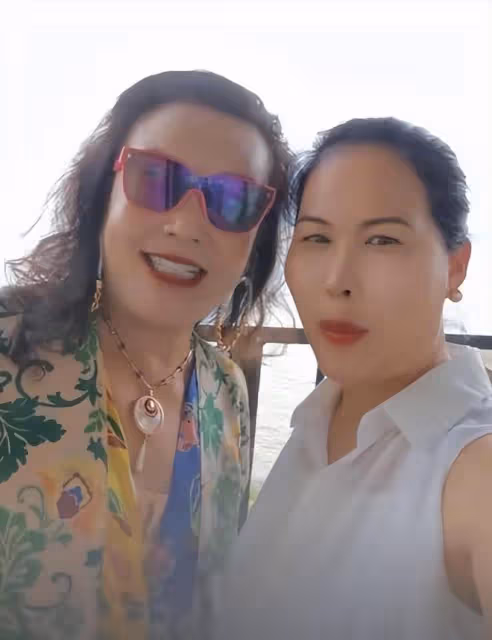 大S帶孩子在韓國過暑假,保姆在台北豪宅里跳舞,生活很愜意