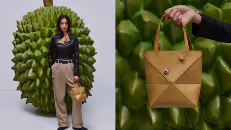 LOEWE七夕上演刺蝟追愛記　超萌造型別針綴包款談戀愛