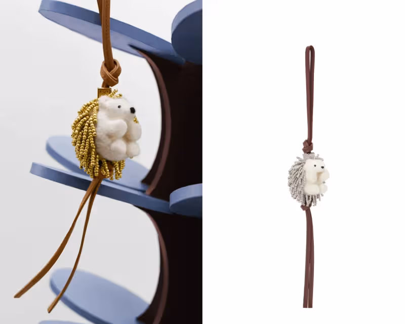 LOEWE七夕上演刺蝟追愛記　超萌造型別針綴包款談戀愛