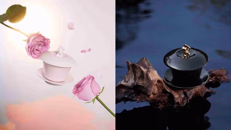 SHANG XIA端茶碗香氛蠟燭　玫瑰迷霧、烏香玄境替七夕添浪漫