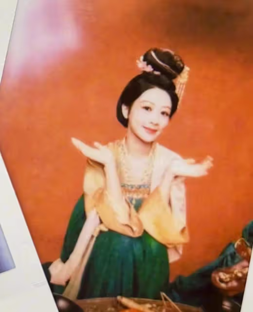 楊紫慶祝新劇殺青，公開與李現等主創合照，古裝造型曝光溫婉大氣