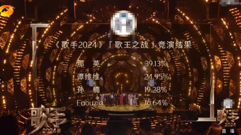 《歌手2024》總決賽結果揭曉!那英奪得歌王,發表感言哽咽落淚
