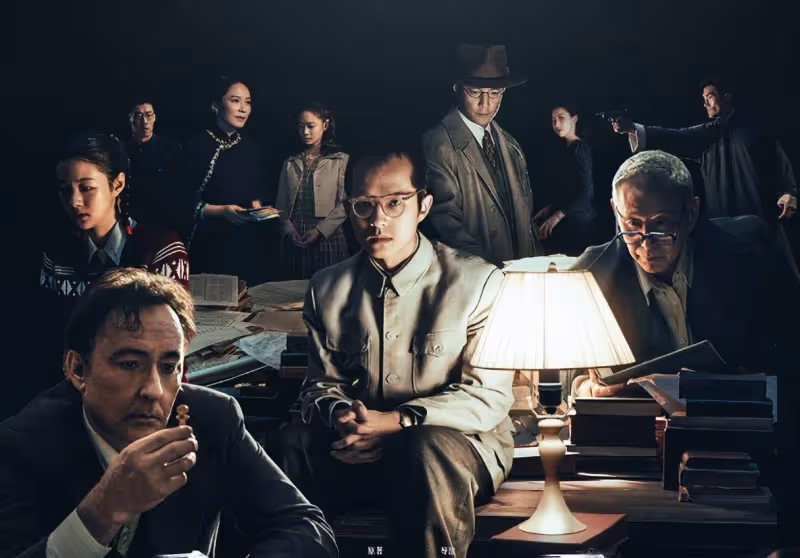 《解密》首映禮,張譯王寶強陳思誠同框,夢回《士兵突擊》了