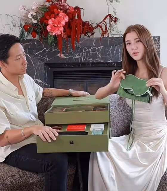 吳千語夫婦分享伴手禮,親力親為定製永生花禮盒,婚禮將至更甜了