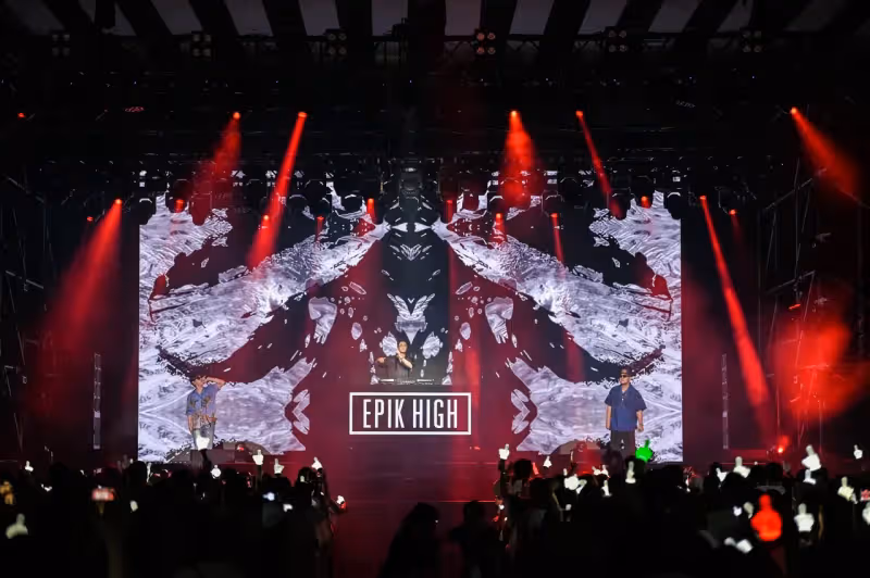 Epik High來台開唱全場「比中指」！Tablo秀中文自爆屁股痛