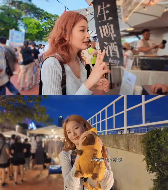 Red Velvet Seulgi遊高雄讚嘆「沒有失敗的食物」　大啖16道菜自嘲：好像胖了