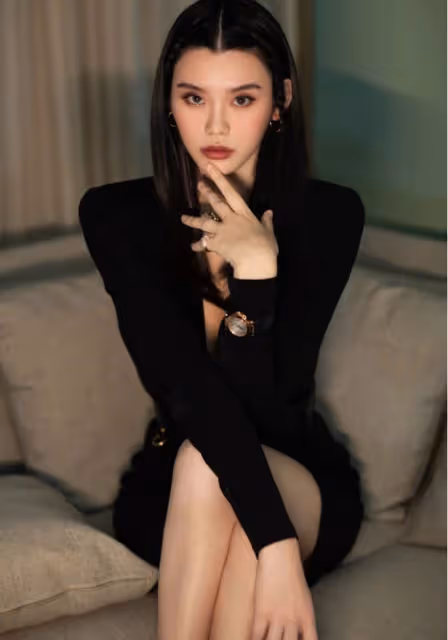 奚夢瑤的超模氣質我是服的,掌控力超強,這身高穿什麼都有氣場
