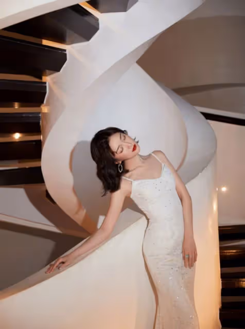 毛曉彤的氣質好「純凈」！鍾愛白色系穿搭，盡顯溫婉美麗的女人味