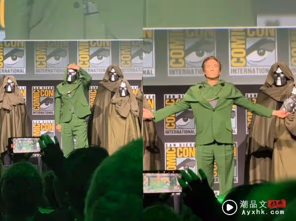 Robert Downey Jr.回歸Marvel!飾演Doctor Doom