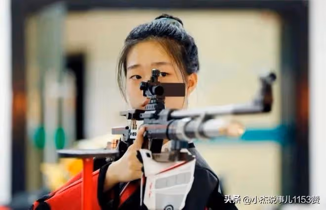 首金！巴黎奧運10米氣步槍混團：中國18歲女將黃雨婷衝擊開門紅！