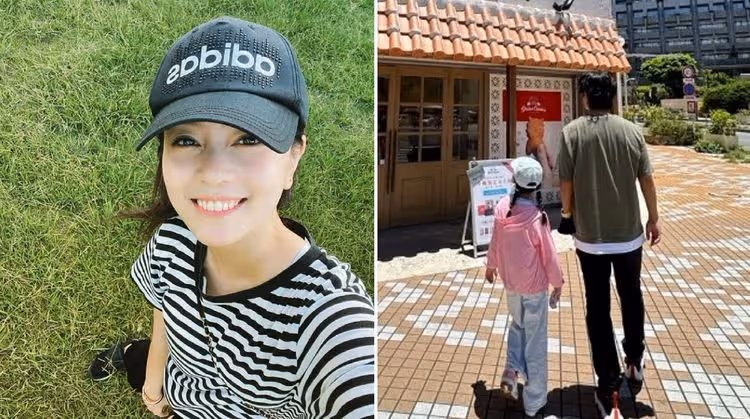 周渝民帶老婆喻虹淵恩愛遊沖繩！8歲女長腿遺傳星爸