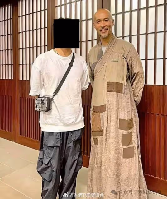 46歲林偉亮出家近照曝光!鬍鬚造型重現《古惑仔》「恐龍」形象