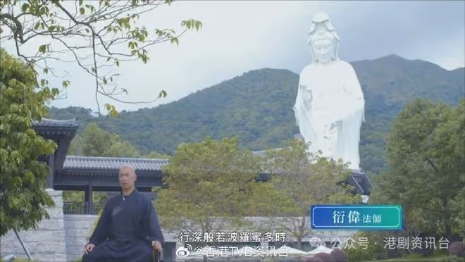 46歲林偉亮出家近照曝光!鬍鬚造型重現《古惑仔》「恐龍」形象