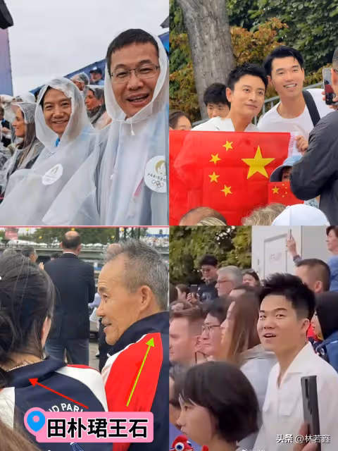 劉強東帶章澤天巴黎看奧運會開幕式,霸氣外露,8歲女兒罕見露面