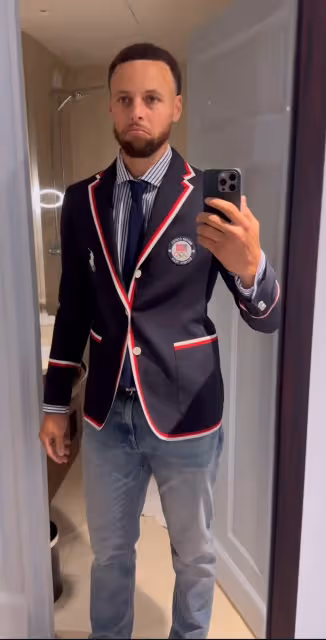 美國夢幻隊奧運奪開門紅　詹皇、柯瑞場外當起Ralph Lauren型男