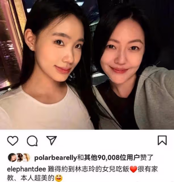 林志玲認領小S女兒,大讚小S教得好,Lily有家教,漂亮又善良