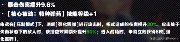 《絕區零》朱鳶技能介紹與配隊攻略