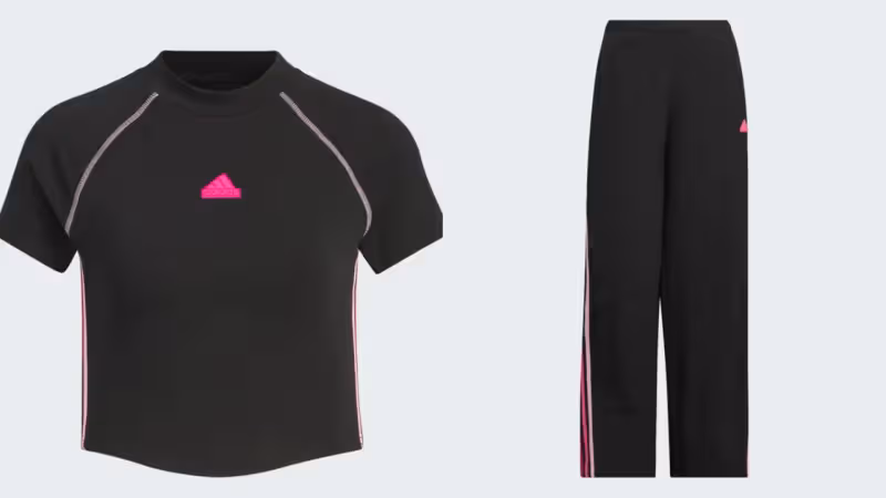 adidas用「黑粉」打造Y2K時尚　穿上擺拍姿勢隨便凹都很好看