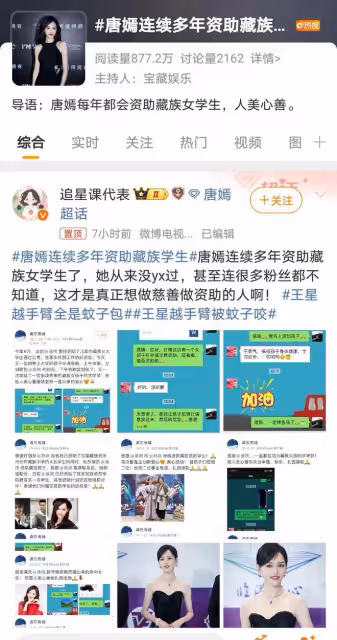 唐嫣默默行善八年,資助藏族女生圓大學夢,人美心更美