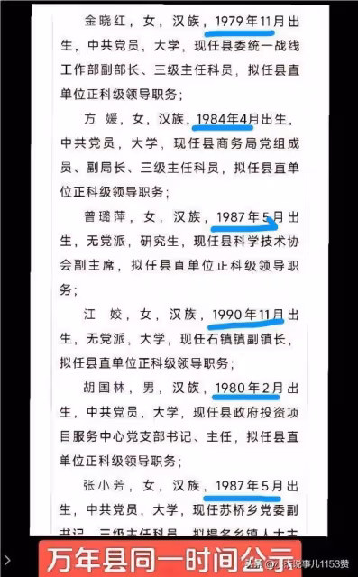 明白毛奇為什麼不推薦李佩霞了,對手強,萬年縣美女幹部太多了