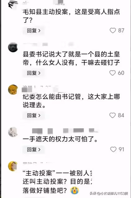 反轉?先是李佩霞貪污在先,毛奇保不了,知情人透露更多
