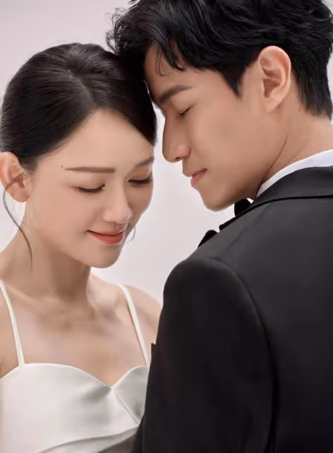 陳喬恩婚紗照曝光,與丈夫甜蜜互動,幸福感爆棚!