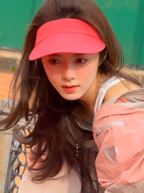 趙今麥網球造型曝光，運動風也能甜到心坎里，網友：活力少女本少女！