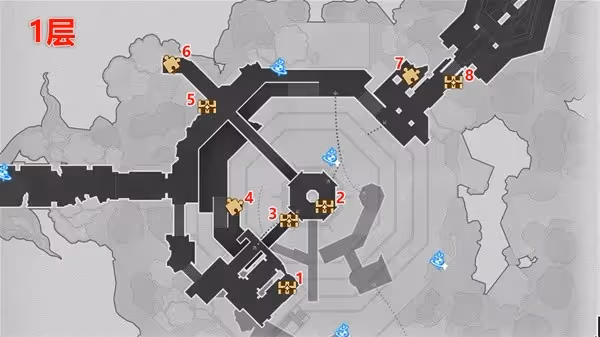 《崩壞:星穹鐵道》幽囚獄全寶箱收集攻略