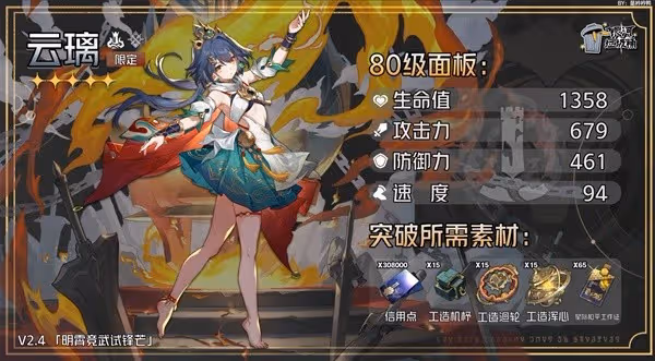 《崩壞:星穹鐵道》2.4雲璃全方位培養指南