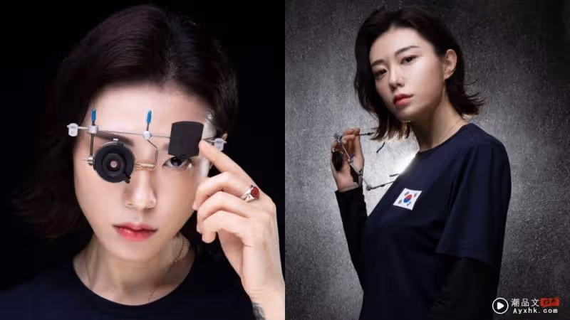 奧運2024|韓國射擊手金藝智表情超有范!網調侃:女版John Wick