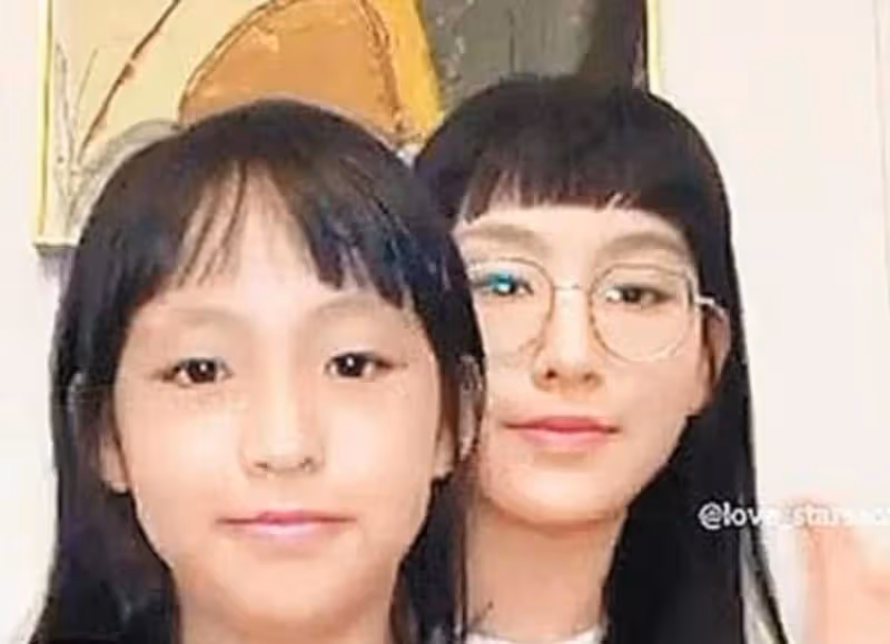 少女感滿滿！炎明熹回鄉下探親曬與胞妹合照，顏值飆升直逼姐姐