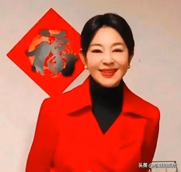 65歲倪萍太成功,穿外套+圍巾錄節目,臉蛋緊緻完全沒了土氣