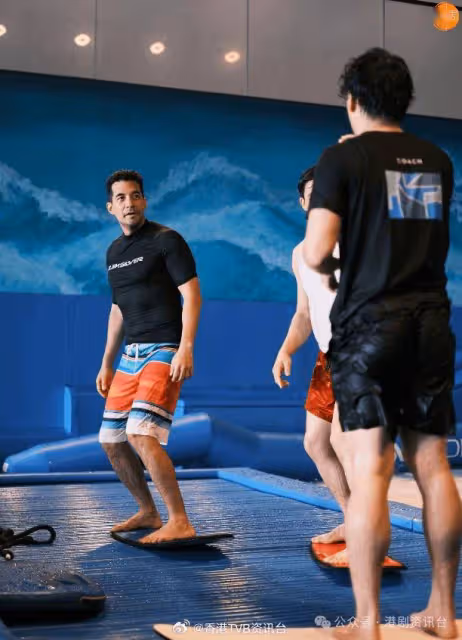 巴黎奧運/愛衝浪的型男!白梓軒古天祥健康密碼