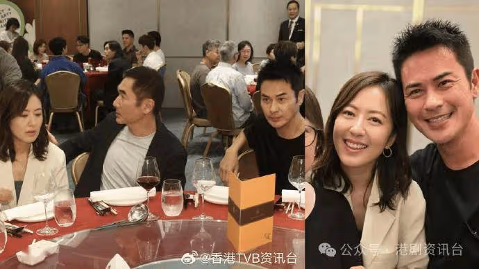 頭貼頭合照闢謠!唐詩詠鄭嘉穎被指晚宴同場零交流