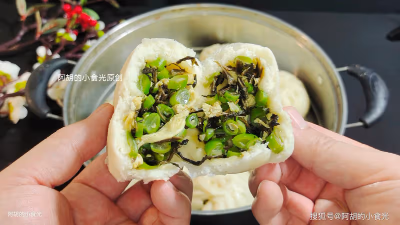 8月可以不吃肉,遇到這素菜使勁吃!蒸包子沒肉一樣香,滿嘴鮮嫩、還不膩