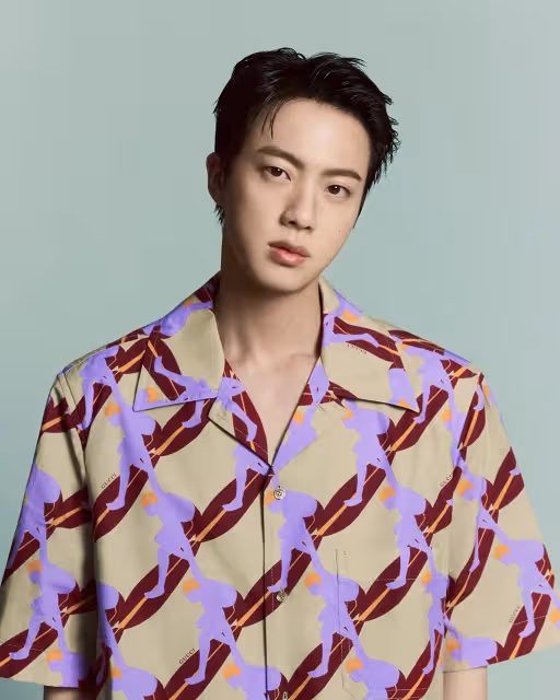 BTS JIN出任GUCCI全球代言人帥照曝光　創意總監狂讚他「個性超迷人」