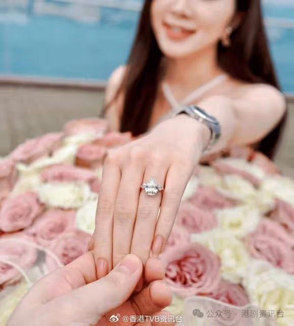 恭喜恭喜!落選港姐瑞士婚禮天公不造美