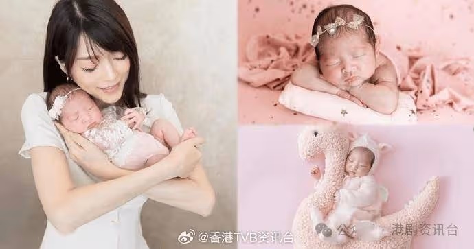 連詩雅貼寶貝女可愛靚相!宣布囡囡中文名叫陳星頤