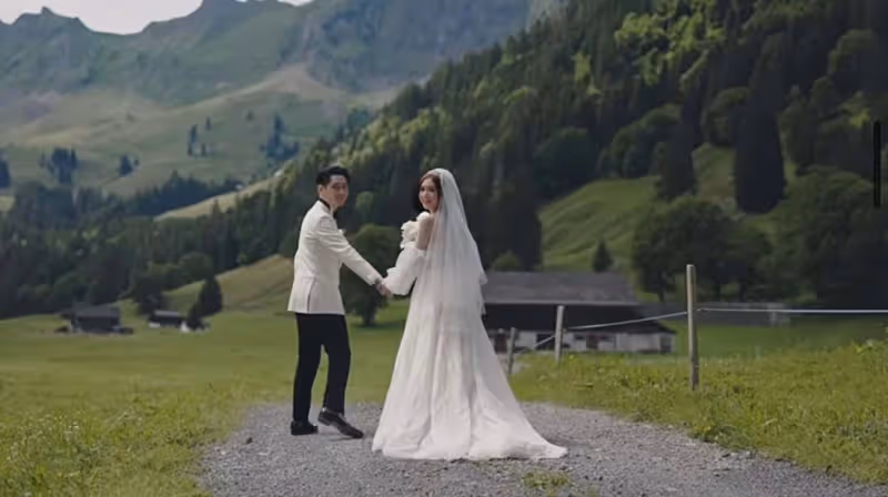 TVB前女星在瑞士結婚,老公對其一見鍾情,因愛美大方承認整容