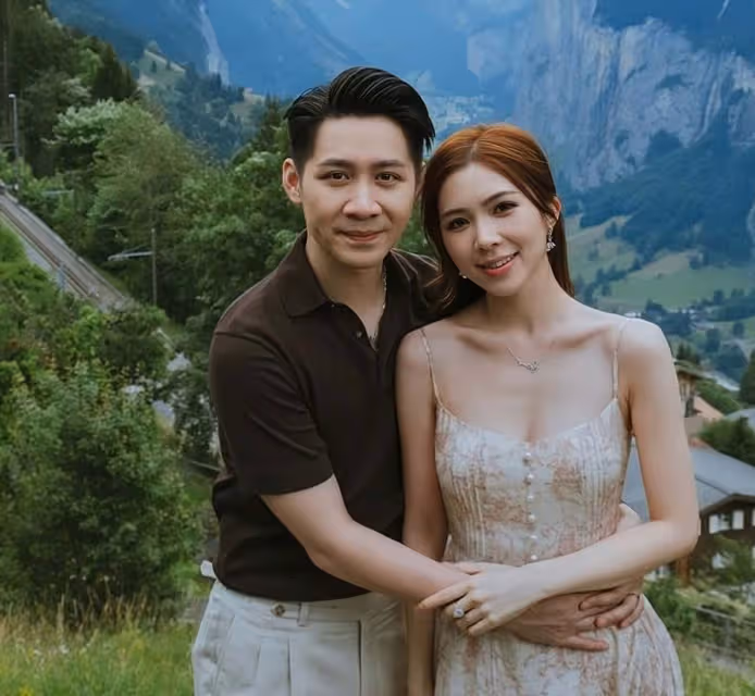 TVB前女星在瑞士結婚,老公對其一見鍾情,因愛美大方承認整容