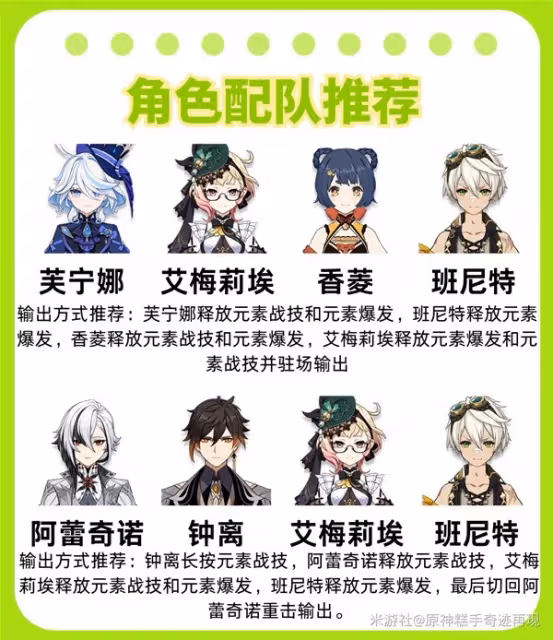 《原神》4.8下半艾梅莉埃培養指南