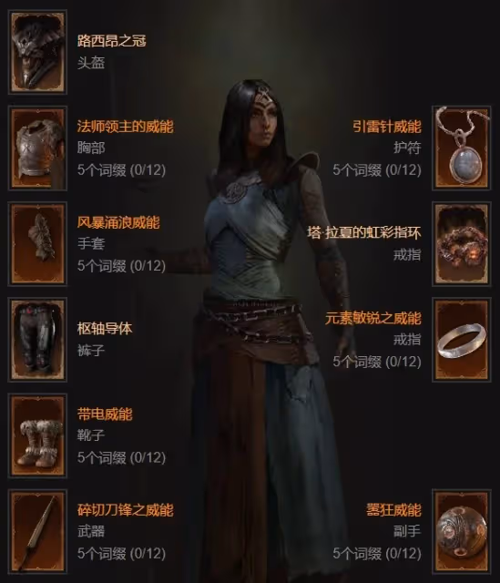 《暗黑破壞神4》第五賽季法師閃電鏈BD分享
