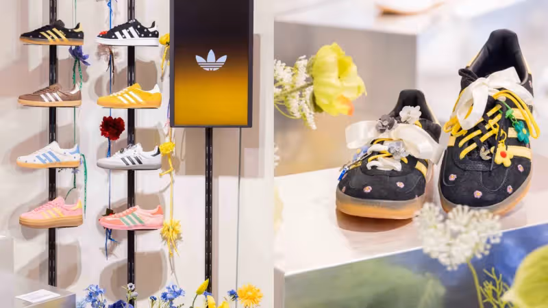 林柏宏的鞋上有「打板」　與郭雪芙用adidas Originals秀時尚品味